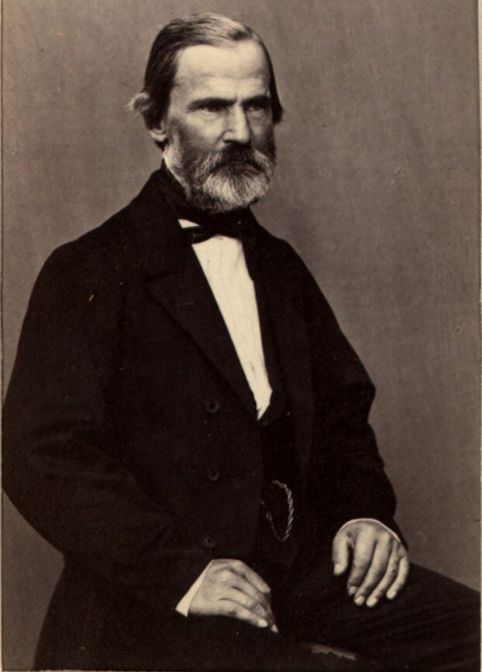 Johan Gustaf Rothoff, 1812–1891, borgmästare i Umeå sedan 1844. Foto (1860–70-tal) i landshövding Gustaf Lorentz Munthes arkiv, Umeå universitetsbibliotek.